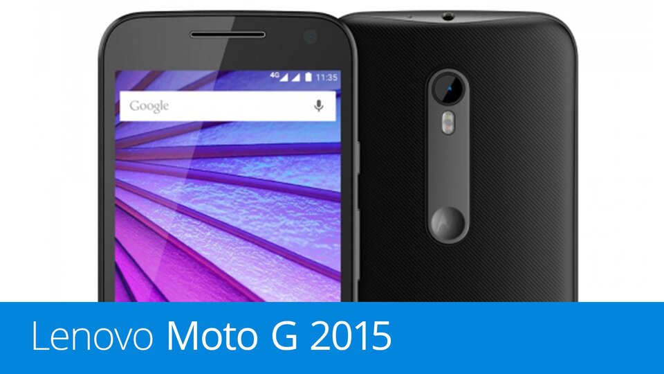 Lenovo Moto G 2015 – videopohled