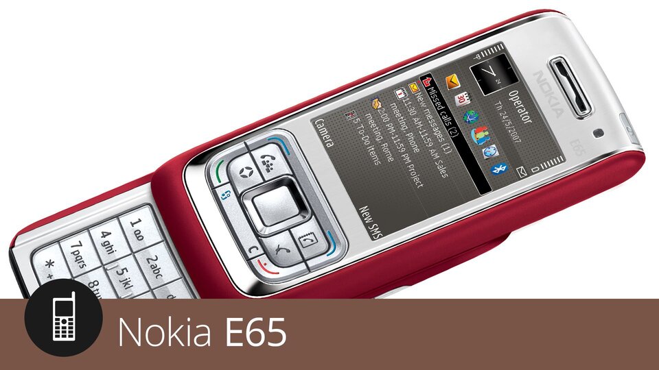Retro: Nokia E65