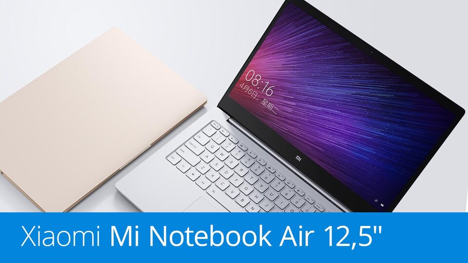 Xiaomi Mi Notebook Air 12,5" – videopohled