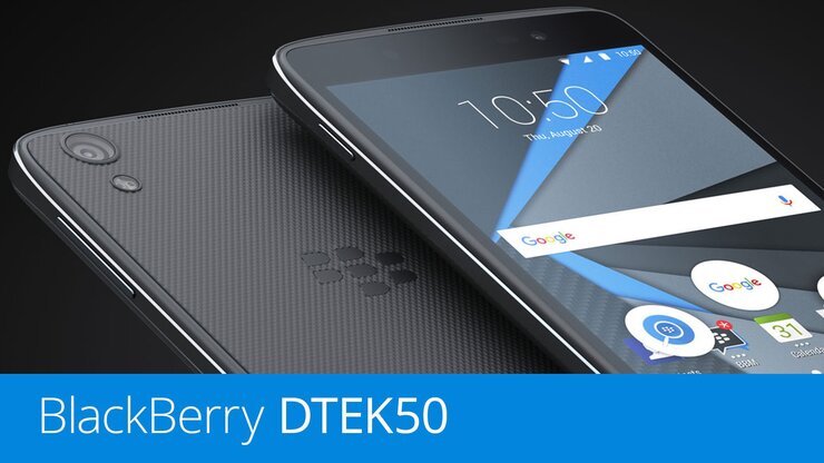 BlackBerry DTEK50 – videopohled