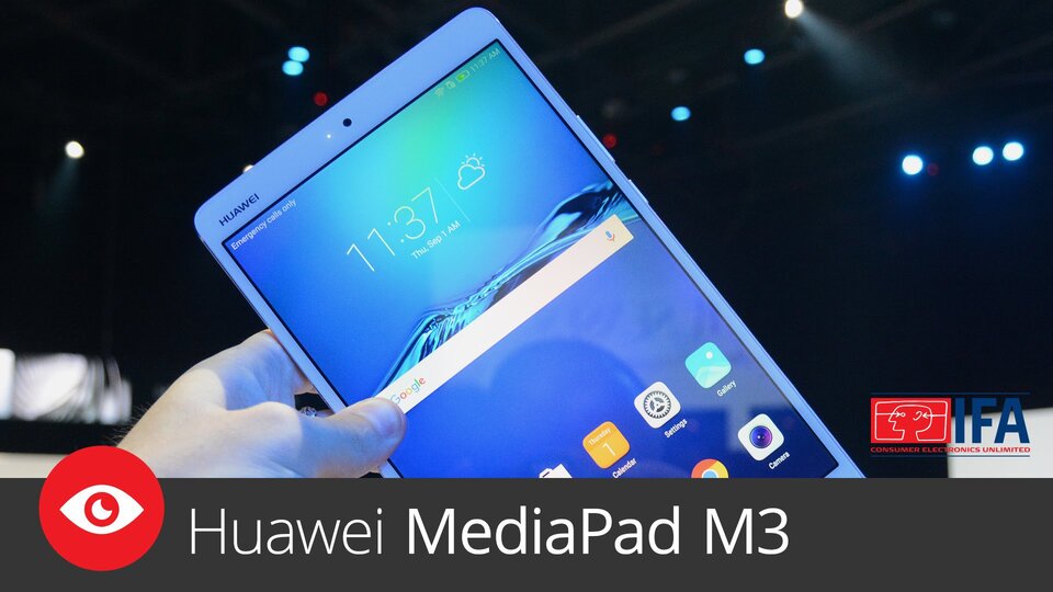 Huawei MediPad M3 – IFA 2016