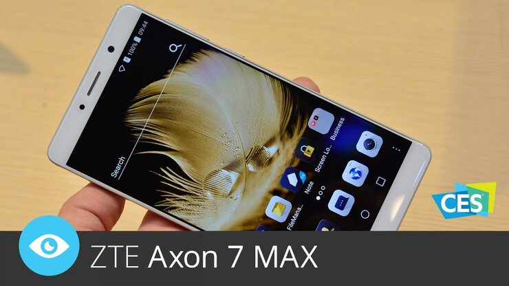 ZTE Axon 7 MAX – CES 2017