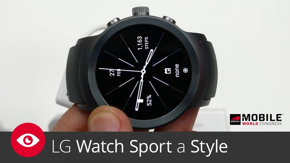 LG Watch Sport a Style – MWC 2017