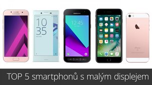 TOP 5 smartphonů s malým displejem