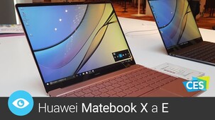 Huawei Matebook X a E – CES Asia 2017