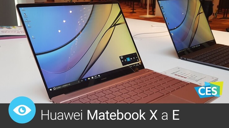 Huawei Matebook X a E – CES Asia 2017