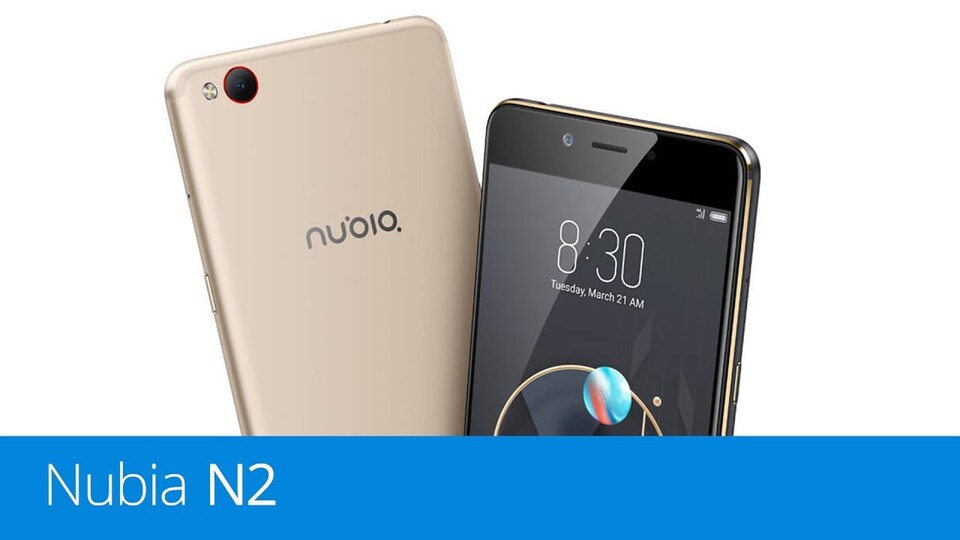 Nubia N2 – videopohled