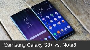 Samsung Galaxy S8+ a Galaxy Note8 – srovnání