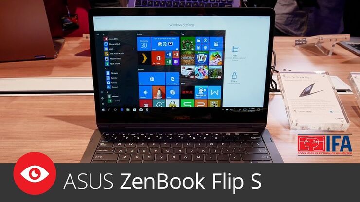 ASUS ZenBook Flip S – IFA 2017