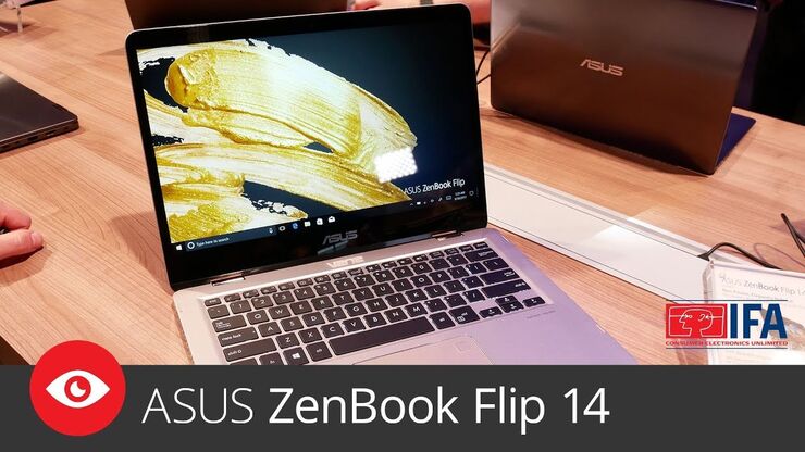 ASUS ZenBook Flip 14 – IFA 2017