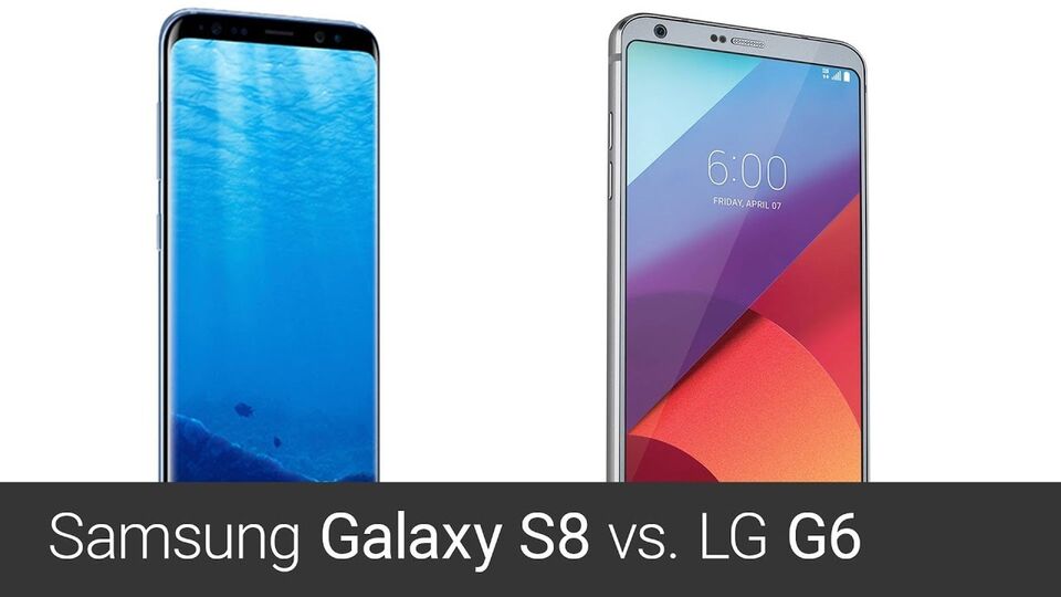 LG G6 vs Samsung Galaxy S8 – srovnání