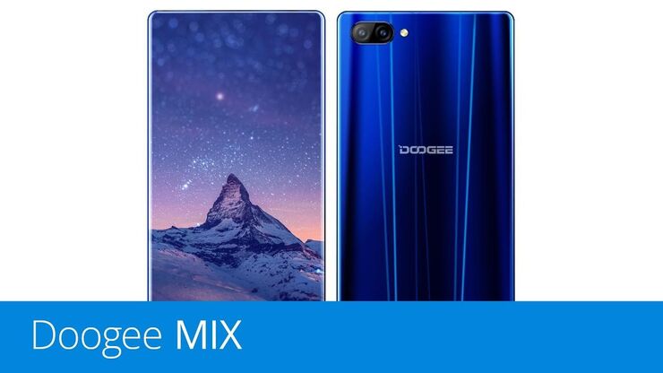 Doogee MIX – videopohled