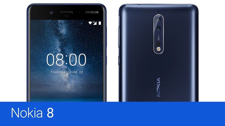 Nokia 8 – videopohled