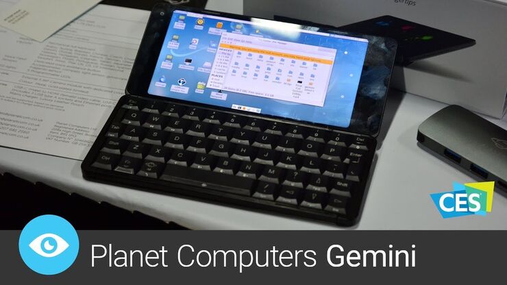 Planet Computers Gemini – CES 2018