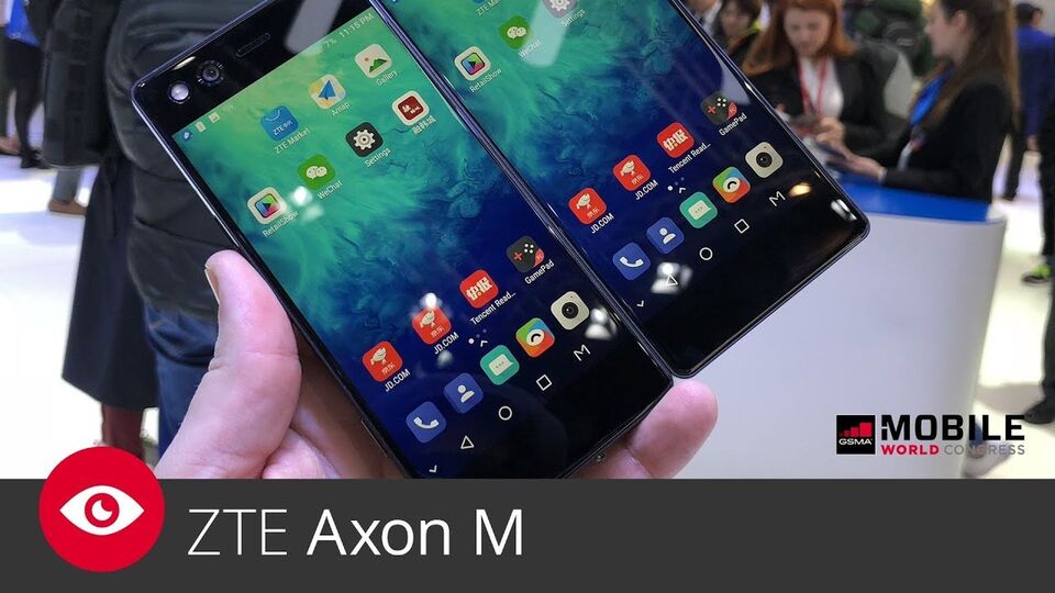 ZTE Axon M – MWC 2018