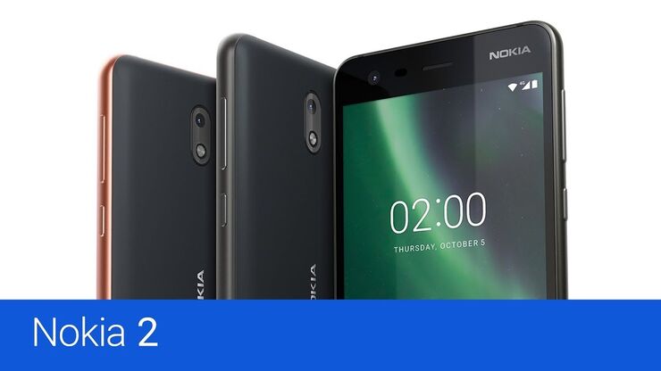 Nokia 2 – videopohled