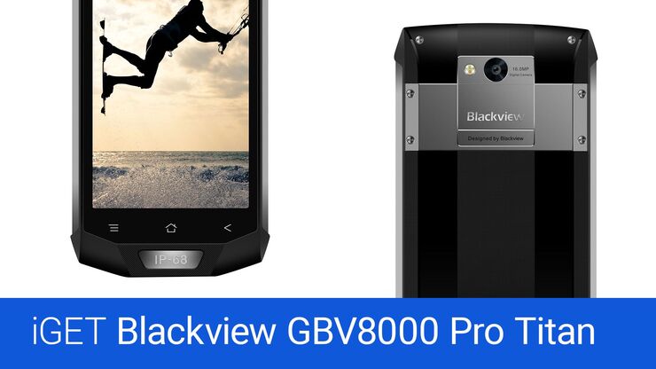 iGET BLACKVIEW GBV8000 Pro Titan – videopohled