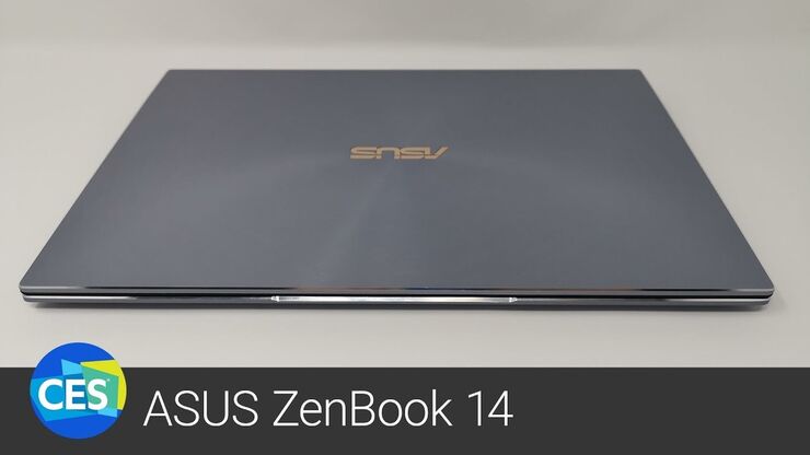ASUS ZenBook 14 živě z CES 2019 v Las Vegas