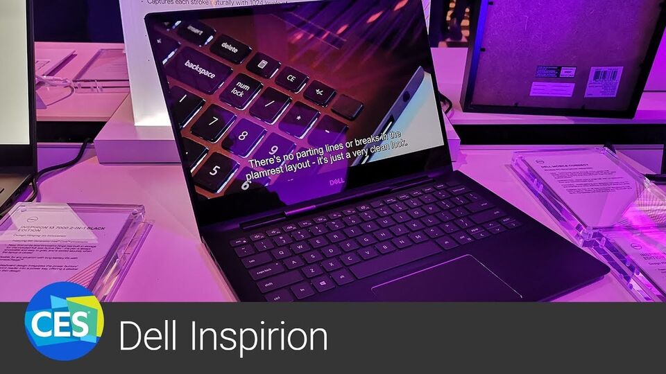 Dell Inspiron chytře schovává stylus v kloubu