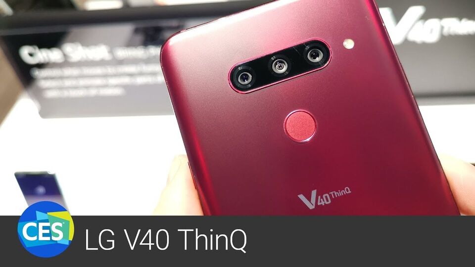 LG V40 ThinQ zaujme i přes výřez v displeji