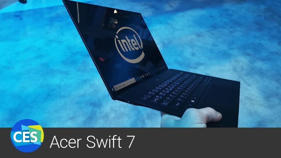 Acer boří hranice. Swift 7 nemá rámečky a neváží ani kilo