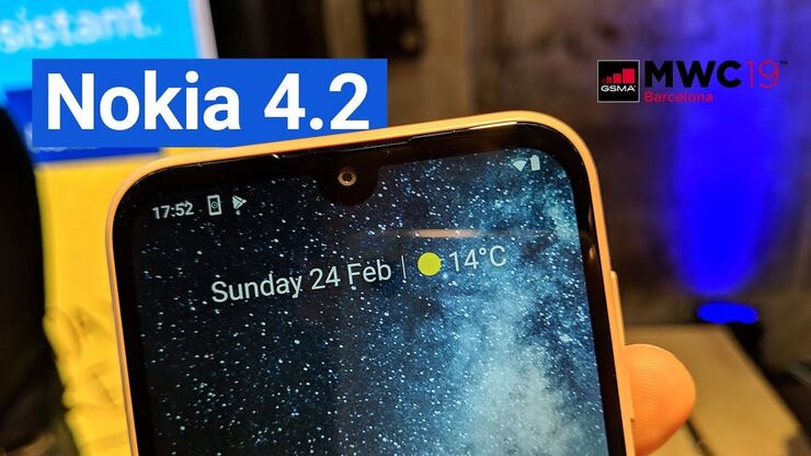 Nokia 4.2 vypadá elegantně