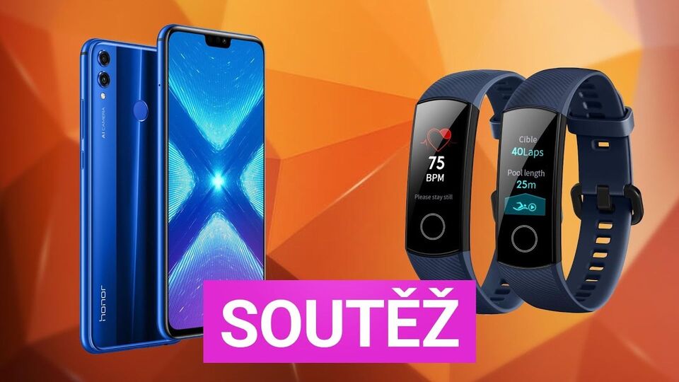 Vyhrajte Honor 8X a dva Honor Bandy 4 – soutěž