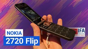 Nokia 2720 Flip je použitelné véčko s velkým displejem