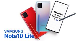 Samsung Galaxy Note 10 Lite má velký displej a stylus
