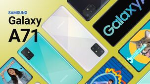 Samsung Galaxy A71 má velký displej, průstřel a 4 foťáky