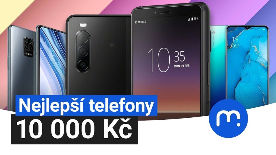 Nejlepší telefony do 10 000 Kč