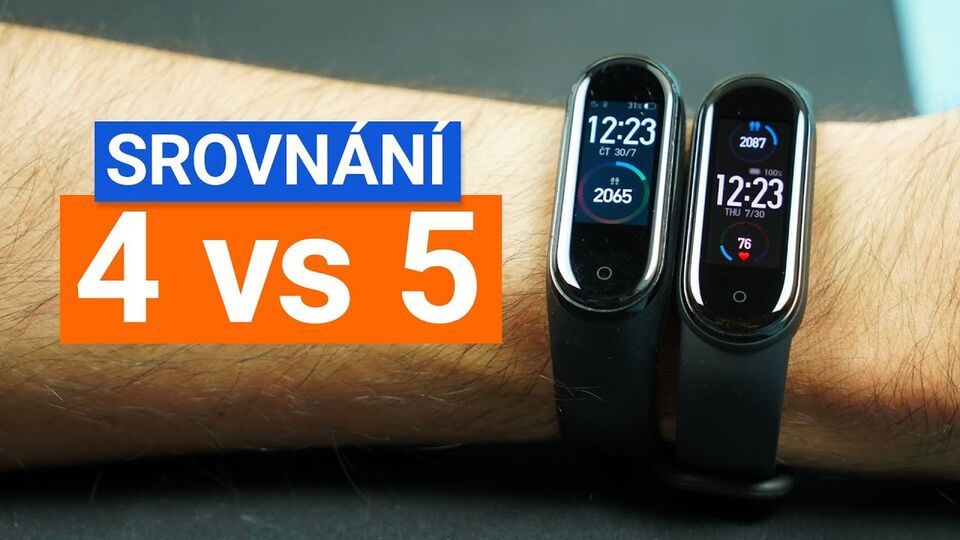 Xiaomi Mi Smart Band 5 a Mi Band 4 – v čem se liší?