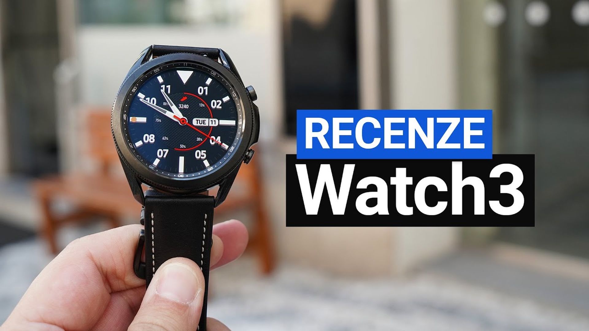 Recenze Samsung Galaxy Watch3 – Otočná luneta vyvážená zlatem