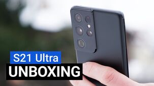 Obsah balení Samsung Galaxy S21 Ultra – unboxing