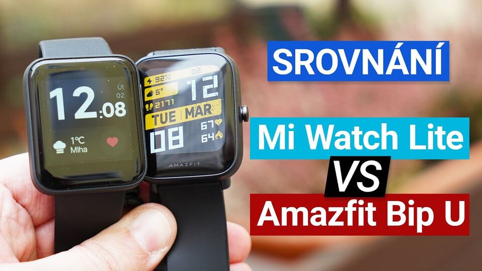 Amazfit Bip U Pro vs. Xiaomi Mi Watch Lite – Souboj hodinek