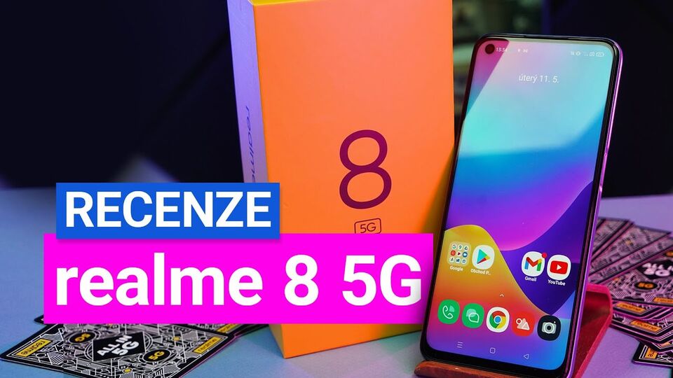 Realme 8 5G – videorecenze