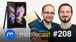 mobilecast #208 – VŠE o představených novinkách Samsung Z Fold3, Flip3, Buds2 a Watch4