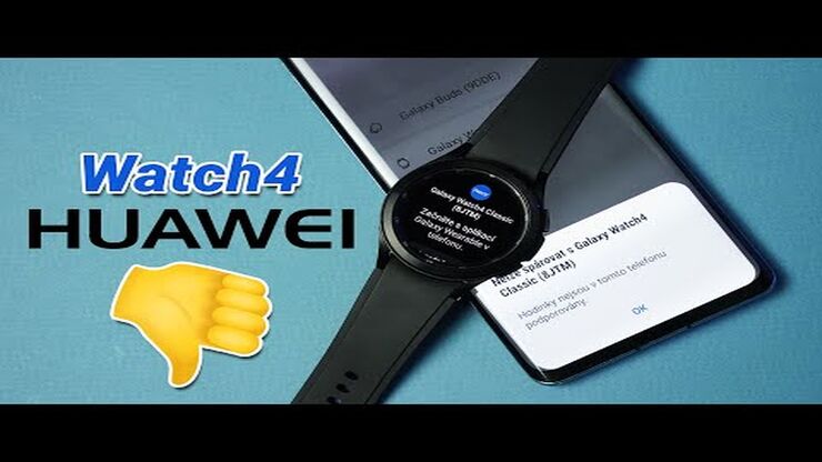 Nepomůže ani GMS! Hodinky Galaxy Watch4 nejsou kompatibilní s telefony Huawei a Honor