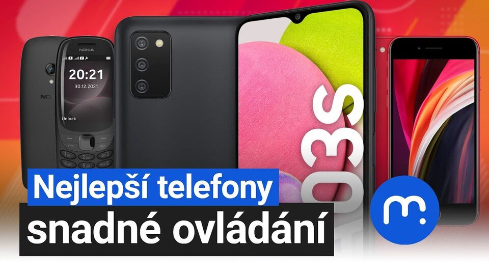 Vybíráme nejlepší telefony se snadným ovládáním