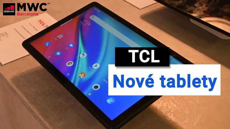 Podívejte se na nové tablety od TCL z veletrhu MWC 2022