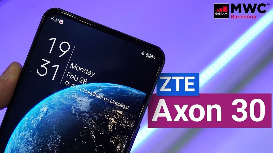 ZTE Axon 30 má selfie skryté v prémiovém displeji a průměrném těle