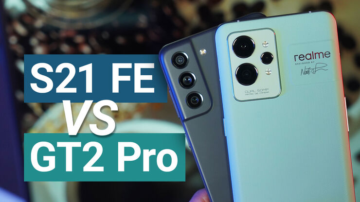 Samsung Galaxy S21 FE vs. Realme GT 2 Pro – duel