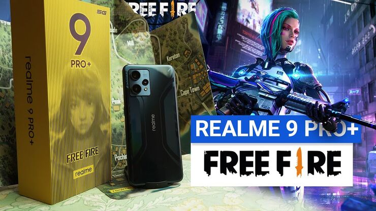 Realme 9 Pro+ Free Fire je krásnou limitkou pro herní nadšence