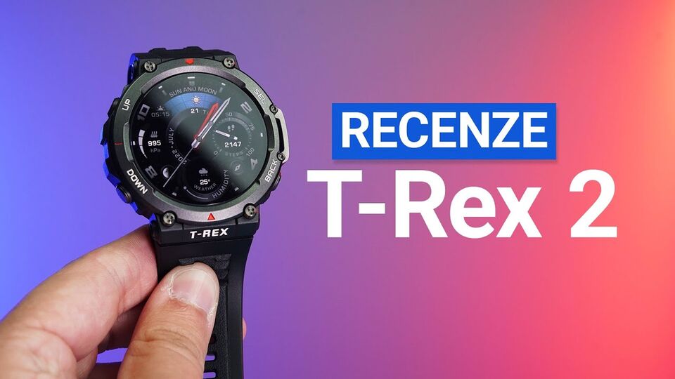 Amazfit T-Rex 2 – videorecenze