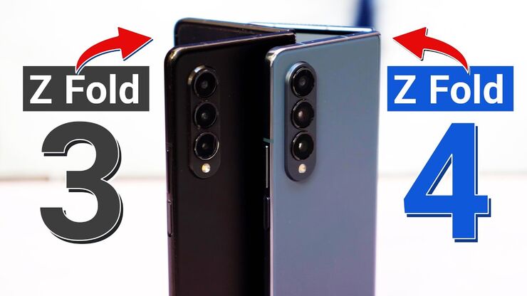 Hledáme rozdíly mezi Samsung Galaxy Z Fold4 a Z Fold3