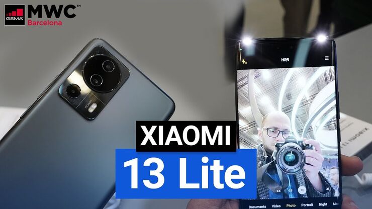 Xiaomi 13 Lite oslní selfie fotkami