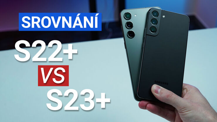 Vyplatí se přejít ze Samsungu Galaxy S22+ na S23+? – srovnání