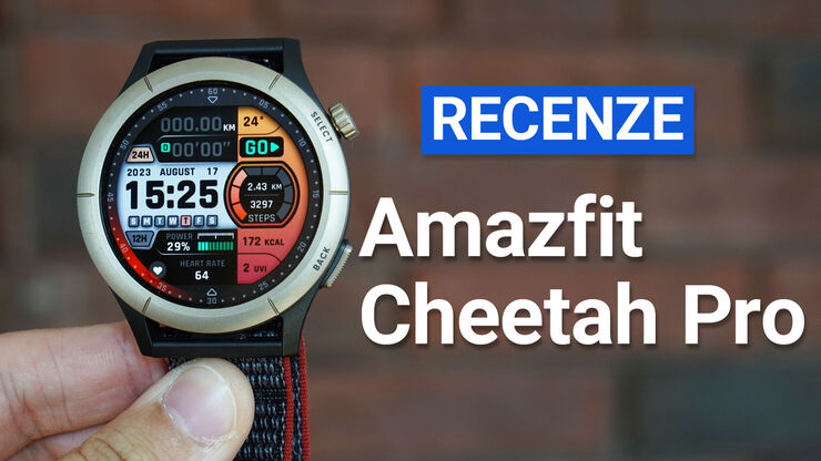 Amazfit Cheetah Pro jsou sportovní hodinky s jednou drobnou vadou (RECENZE)