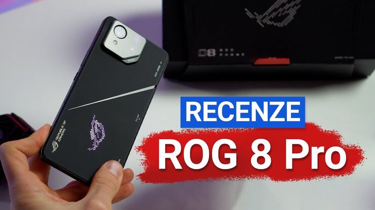 Asus ROG Phone 8 Pro je civilní herní telefon s IP68 a bezdrátovým nabíjením