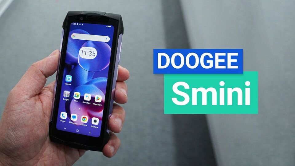Velmi kompaktní a odolný. To je Doogee Smini